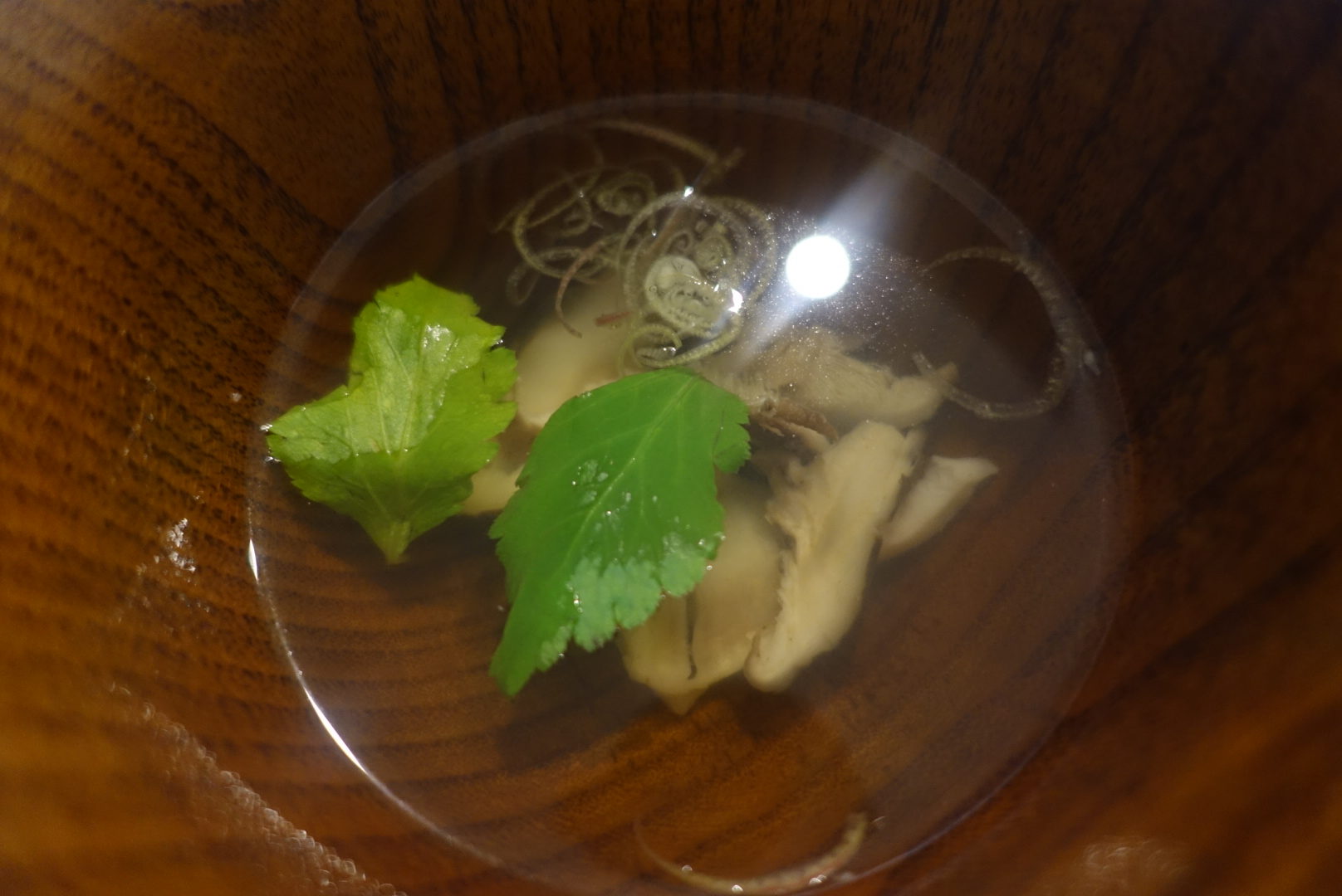 お吸い物　ひつまぶし